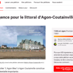 Projet Dramard-Vinci, l'Agon Bleu :  18 000 signatures en moins de 4 jours ! Et ce n'est pas fini